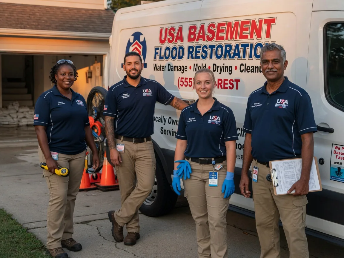 Basement Flood Cleanup company in Webster, PA